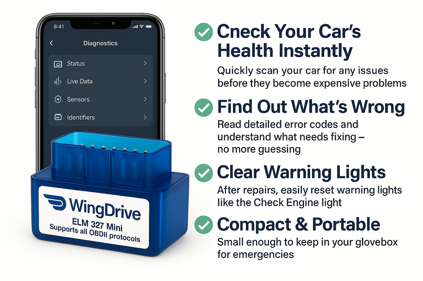 WingDrive OBD2 Scanner